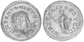 Elagabalus 218-222
Römisches Reich - Kaiserzeit. Denar. LIBERALITAS AVG II
Rom
3,80g
Kampmann 56.33
ss+