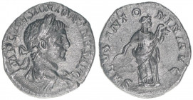 Elagabalus 218-222
Römisches Reich - Kaiserzeit. Denar. SALVS ANTONINI AVG
Rom
2,18g
Kampmann 56.49
ss