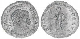 Elagabalus 218-222
Römisches Reich - Kaiserzeit. Denar. SVMMVS SACERDOS AVG
Rom
2,51g
RIC 147
selten
ss