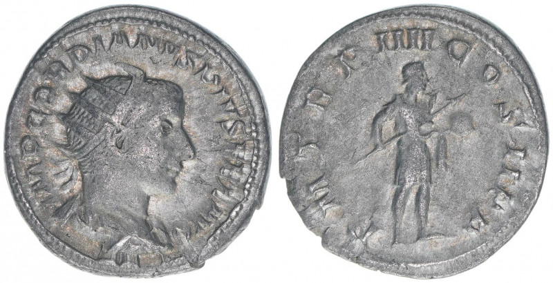 Gordianus III. Pius 238-244
Römisches Reich - Kaiserzeit. Antoninian. P M TR P I...