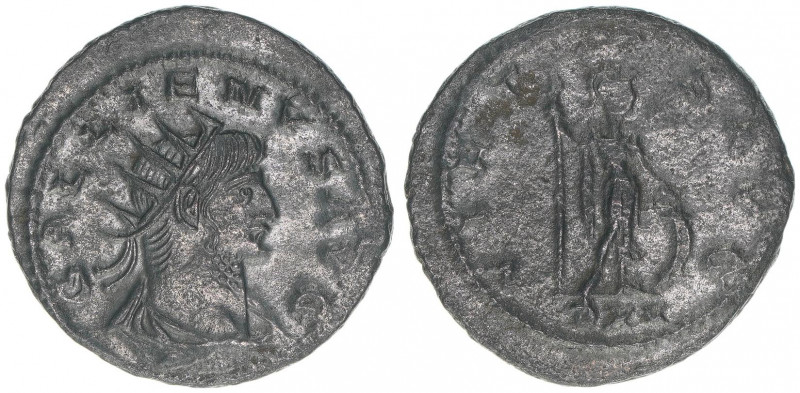 Gallienus 259-268
Römisches Reich - Kaiserzeit. Antoninian. VIRTVS AVG
3,39g
Kam...