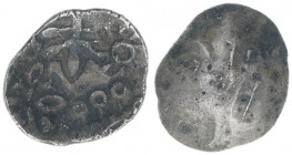 Obol schüsselförmig, ca. 600 BC
Südafghanistan. 1,09g. ss