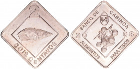 Enklave von Angola
Cabinda. 2 Centavos, 2008. selten
Kupfer
4,52g
KM#17
stfr