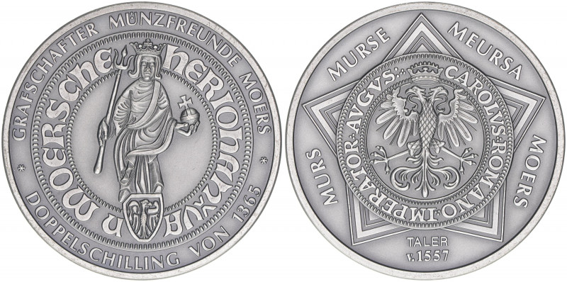 Grafschafter Münzfreunde Moers
Deutschland. Jahres-Medaille, ohne Jahr (2011). 5...