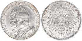 Wilhelm II. 1888-1918
Preussen. 2 Mark, 1901 A. 11,12g
AKS 136
stfr