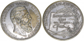 Friedrich III. 1888
Preussen. Medaille, 1888. lerne leiden ihne zu klagen - 40mm
17,91g
unedel, Rf.
ss-