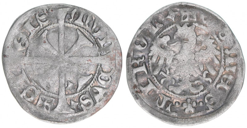 Erzherzog Sigismund 1439-1496
Etschkreuzer, ohne Jahr. 0,92g
ss+