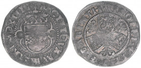 Maximilian I. 1495-1519
Halbbatzen, 1514. 1,92g
ss/vz