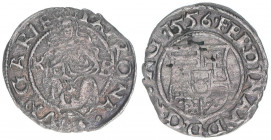 Ferdinand I. 1521-1564
Denar, 1556. Kremnitz
0,48g
ss/vz
