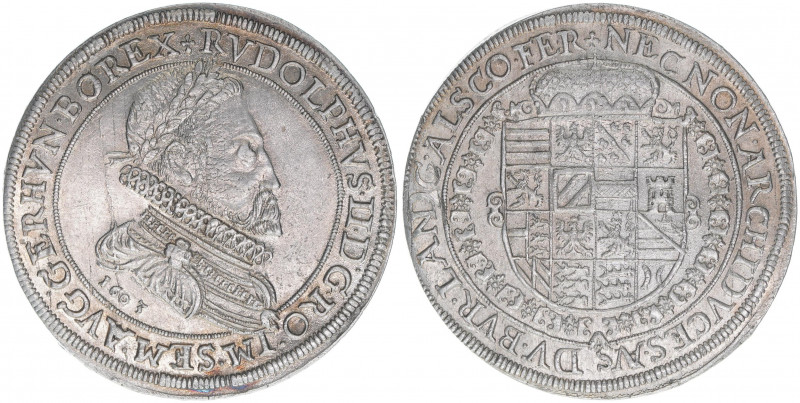 Rudolph II. 1576-1608
Taler, 1603. Ensisheim
28,16g
Dav.3033
vz+