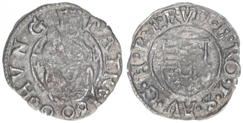 Rudolph II. 1576-1608
Denar, 1600 KB. Kremnitz
0,48g
ss+