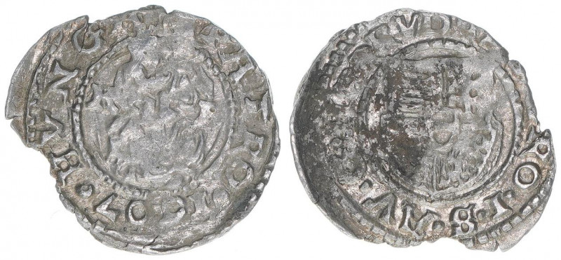 Rudolph II. 1576-1608
Denar, 1607 KB. Kremnitz
0,53g
ss