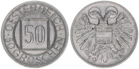 Verkehrsmünze
50 Groschen, 1934. Wien
5,44g
ANK 15
vz
