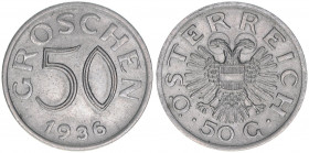 Verkehrsmünze
50 Groschen, 1936. Wien
5,50g
ANK 16
vz