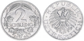 Verkehrsmünze
2 Schilling, 1946. Wien
2,77g
ANK 33
vz/stfr