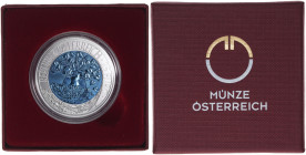 25-Euro Sondergedenkmünzen Bimetall Niob
25 Euro, 2010. Erneuerbare Energie - Auflage 65.000 - in Originalschachtel der Münze Österreich mit Zertifika...