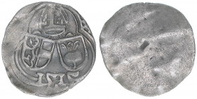 Leonhard von Keutschach 1495-1519
Erzbistum Salzburg. Zweier, 1515. Salzburg
0,51g
Zöttl 80, Probszt 120
ss/vz