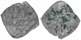 Leonhard von Keutschach 1495-1519
Erzbistum Salzburg. Pfennig, 1500. selten
Salzburg
0,30g
Zöttl 86, Probszt 125
vz