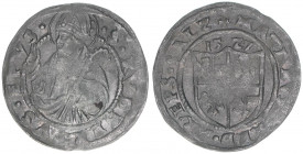 Matthäus Lang von Wellenburg 1519-1540
Erzbistum Salzburg. 1/2 Batzen, 1527. Salzburg
1,86g
Zöttl 277, Probszt 267
vz-