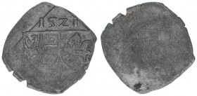 Matthäus Lang von Wellenburg 1519-1540
Erzbistum Salzburg. Pfennig, 1521. Salzburg
0,33g
Zöttl 315, Probszt 302
ss