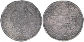 Michael von Kuenburg 1554-1560
Erzbistum Salzburg. Guldiner, 1558. Salzburg
28,73g
Zöttl 467, Probszt 421
ss/vz