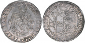 Johann Jakob Khuen von Belasi 1560-1586
Erzbistum Salzburg. Taler, ohne Jahr. Hl. Rupert auf Thron sitzend
Salzburg
28,88g
Zöttl 617, Probszt 540
vz/s...
