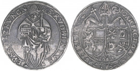Johann Jakob Khuen von Belasi 1560-1586
Erzbistum Salzburg. 1/2 Taler, 1567. selten
Salzburg
14,22g
Zöttl 658, Probszt 554
ss/vz