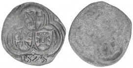 Johann Jakob Khuen von Belasi 1560-1586
Erzbistum Salzburg. 2 Pfennige, 1575. Salzburg
0,50g
Zöttl 735, Probszt 641
ss/vz
