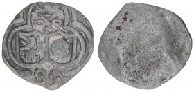 Johann Jakob Khuen von Belasi 1560-1586
Erzbistum Salzburg. 2 Pfennige, (15)89. Salzburg
0,55g
Zöttl 1017, Probszt 859c
ss/vz