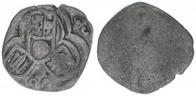 Wolf Dietrich von Raitenau 1587-1612
Erzbistum Salzburg. 2 Pfennige, (15)89. Salzburg
0,60g
Zöttl 1017, Probszt 859c
ss