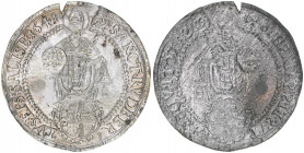 Paris Graf Lodron 1619-1653
Erzbistum Salzburg. Talerprobe aus Silberblech, 1641. zeitgenössisch - äußerst selten
Salzburg
0,96g
Zöttl 1492 Anm.
Rande...
