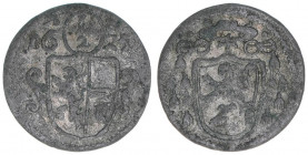 Paris Graf Lodron 1619-1653
Erzbistum Salzburg. 1/2 Kreuzer, 1625. Salzburg
0,48g
Zöttl 1663, Probszt 1358
ss