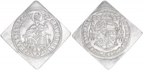 Johann Ernst Graf Thun-Hohenstein 1687-1709
Erzbistum Salzburg. 1/9 Talerklippe, 1688. Salzburg
2,88g
Zöttl 2218, Probszt 1853
ss