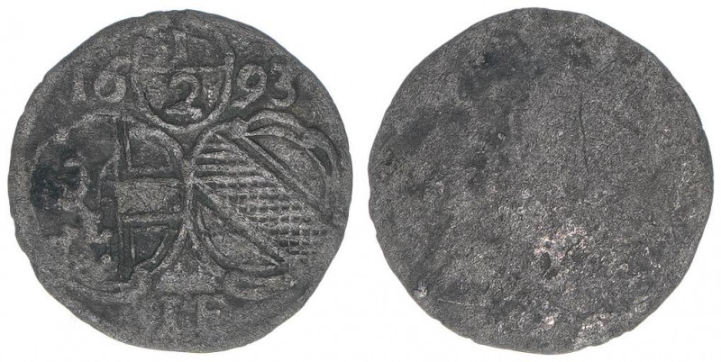 Johann Ernst Graf Thun-Hohenstein 1687-1709
Erzbistum Salzburg. 1/2 Kreuzer, 169...