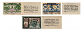 20 Heller, 30 Heller, 50 Heller
Berndorf. Kodnar, Künstner 83