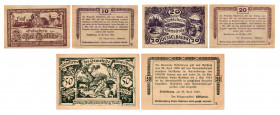 10 Heller, 20 Heller, 50 Heller
Desselbrunn. Kodnar, Künstner 119
