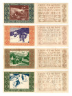 20 Heller, 40 Heller, 60 Heller, 80 Heller
Spital am Pyhrn. Kodnar, Künstner 1007