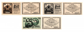 30 Heller, 50 Heller, 70 Heller
Stadl-Paura. Kodnar, Künstner 1008