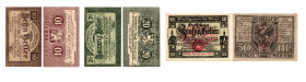 10 Heller, 20 Heller, 50 Heller
Steyr. Kodnar, Künstner 1034