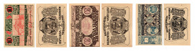 10 Heller, 20 Heller, 50 Heller
Vöslau. Kodnar, Künstner 1121