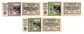 10 Heller, 20 Heller, 50 Heller
Wachauer Notgeld, Spitz an der Donau. Kodnar, Künstner 1122