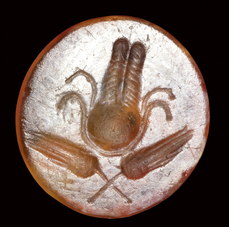 A roman late republican agate intaglio. Isiac emblema.

1st century B.C.

di...