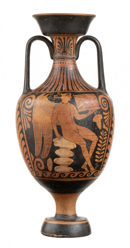 APULIAN RED-FIGURE AMPHORA
Belonging to the Amphorae Group, ca. 340 - 320 BC
hei...