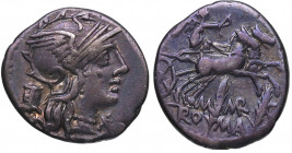 134 aC. Gens Marcia. Roma. Ag. 3,80 g. EBC- / MBC+. Est.80.
