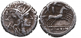 74 aC. Gens Cosconia. Roma. Denario. Ag. 3,94 g. MBC. Est.70.