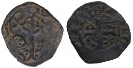 1188-1230. Alfonso IX (1188-1230). Ceca indeterminada. Dinero. Ve. 0,78 g. MBC- / BC+. Est.30.