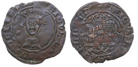 Enrique IV (1454-1474). Cuenca. Cuarto. AMB-744.5. Ve. 2,00 g. MBC-. Est.100.