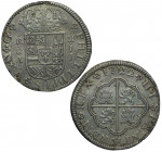 1722. Felipe V (1700-1746). Cuenca. 2 Reales. JJ. A&C 6,72. Ag. 4,88 g. MBC+. Est.80.
