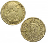 1785. Carlos III (1759-1788). Madrid. 1 Escudo. DV. A&C 1367. Au. 3,34 g. MBC. Est.325.