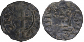 1285-1314. Dinero tornés FELIPE IV. Ve. 0,91 g. BC+. Est.20.
